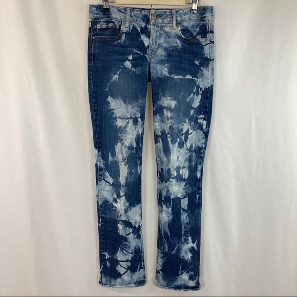 American Eagle Outfitters Denim - Custom Bleached American Eagle Straight Jeans 6